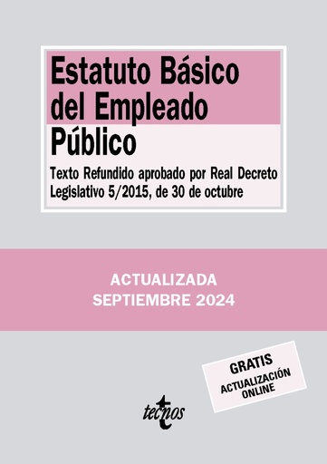 [9788430991013] Estatuto Básico del Empleado Público