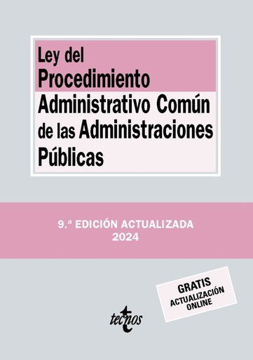 [9788430991068] Ley del Procedimiento Administrativo Común de las Administraciones Públicas