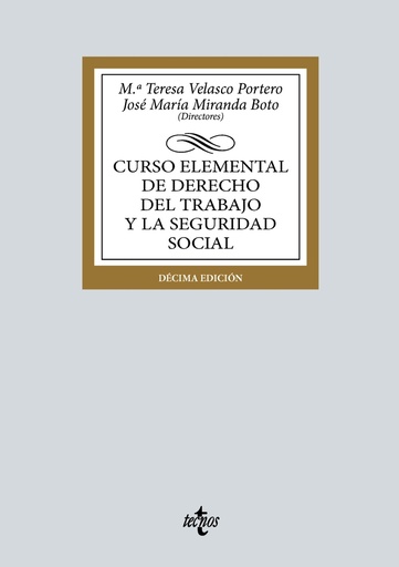 [9788430990771] Curso elemental de Derecho del Trabajo y la Seguridad Social