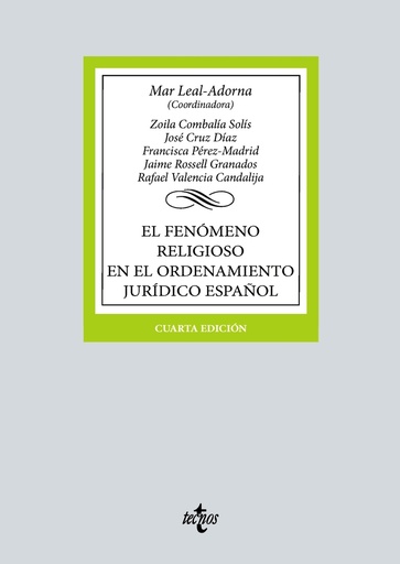 [9788430990795] El fenómeno religioso en el ordenamiento jurídico español