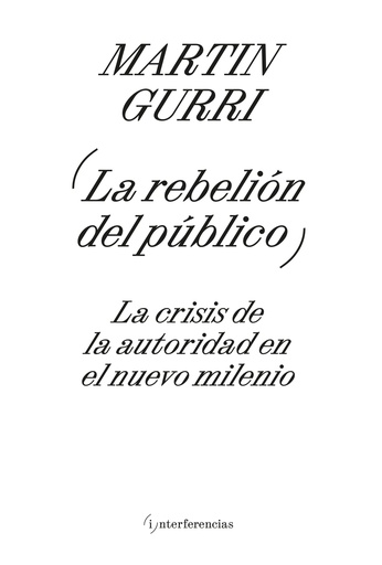 [9788419208606] La rebelión del público